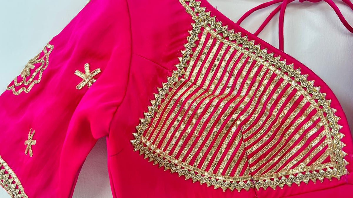 Fuschia Aangi Blouse