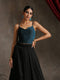 Blue Moon High Stretch Knit Blouse