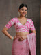 Blouse -Pink Fantasy Print Blouse