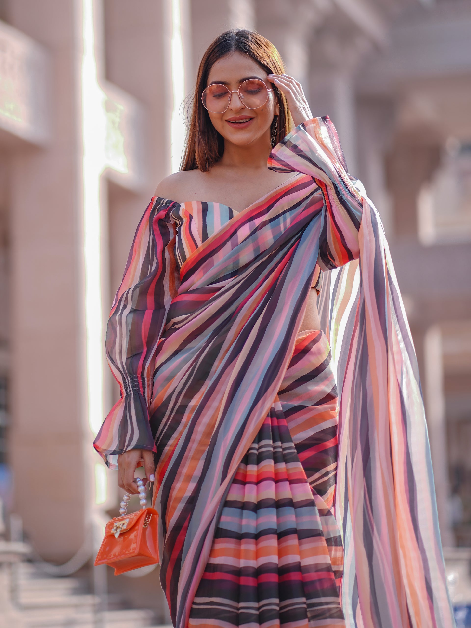 Metropolitan saree — view 4