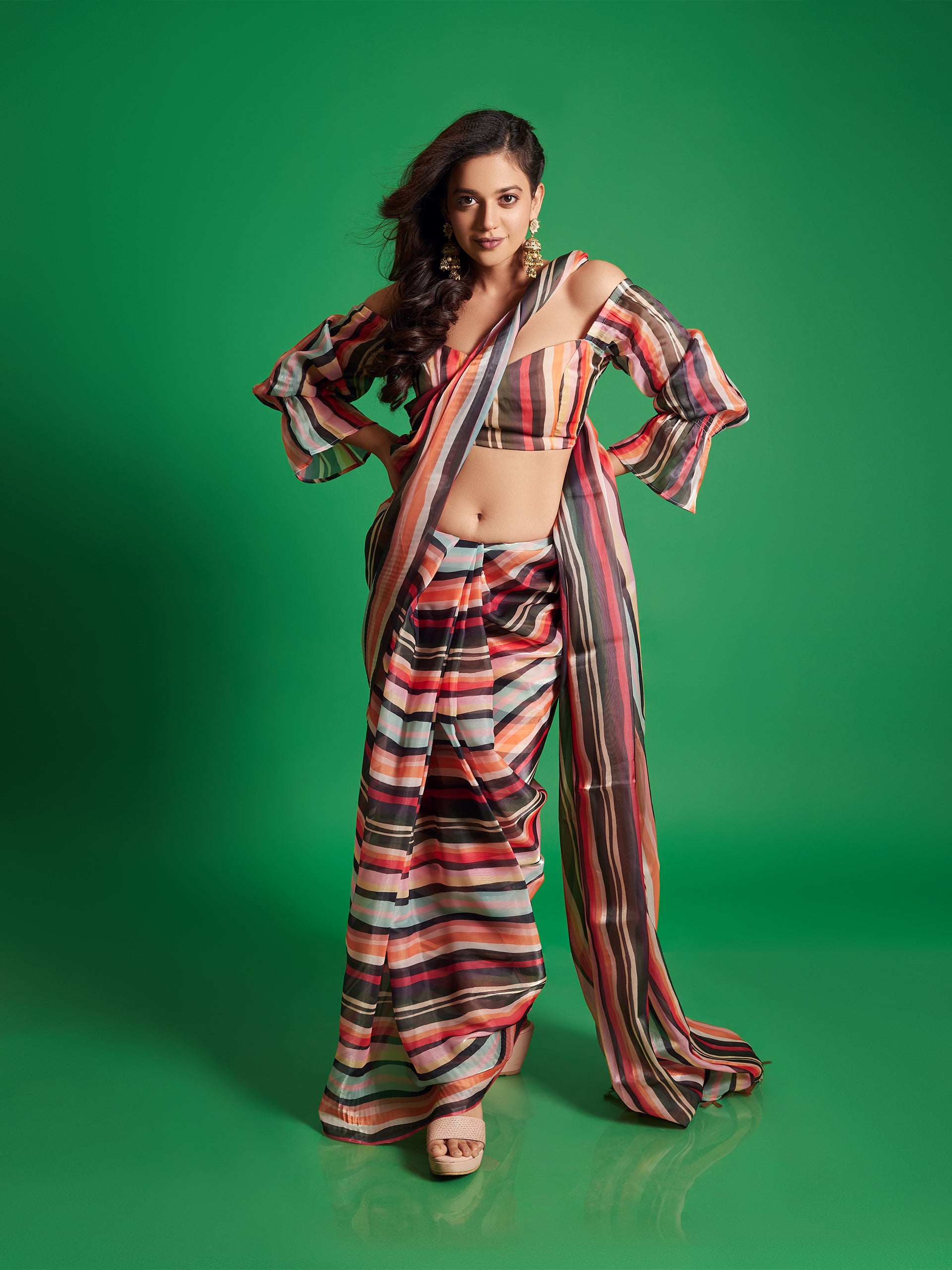 Metropolitan saree — view 6