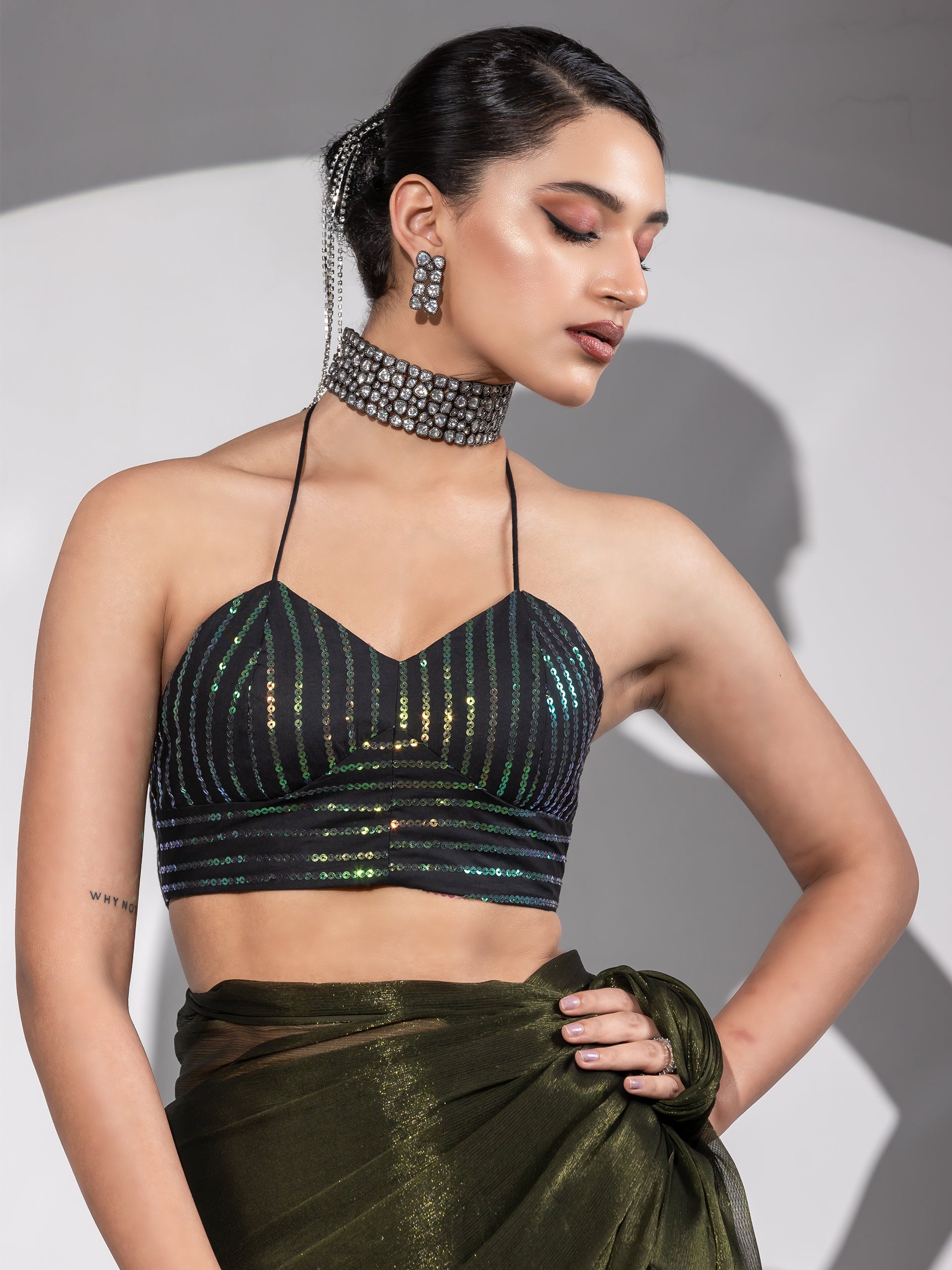Blouse - Black Mermaid Blouse