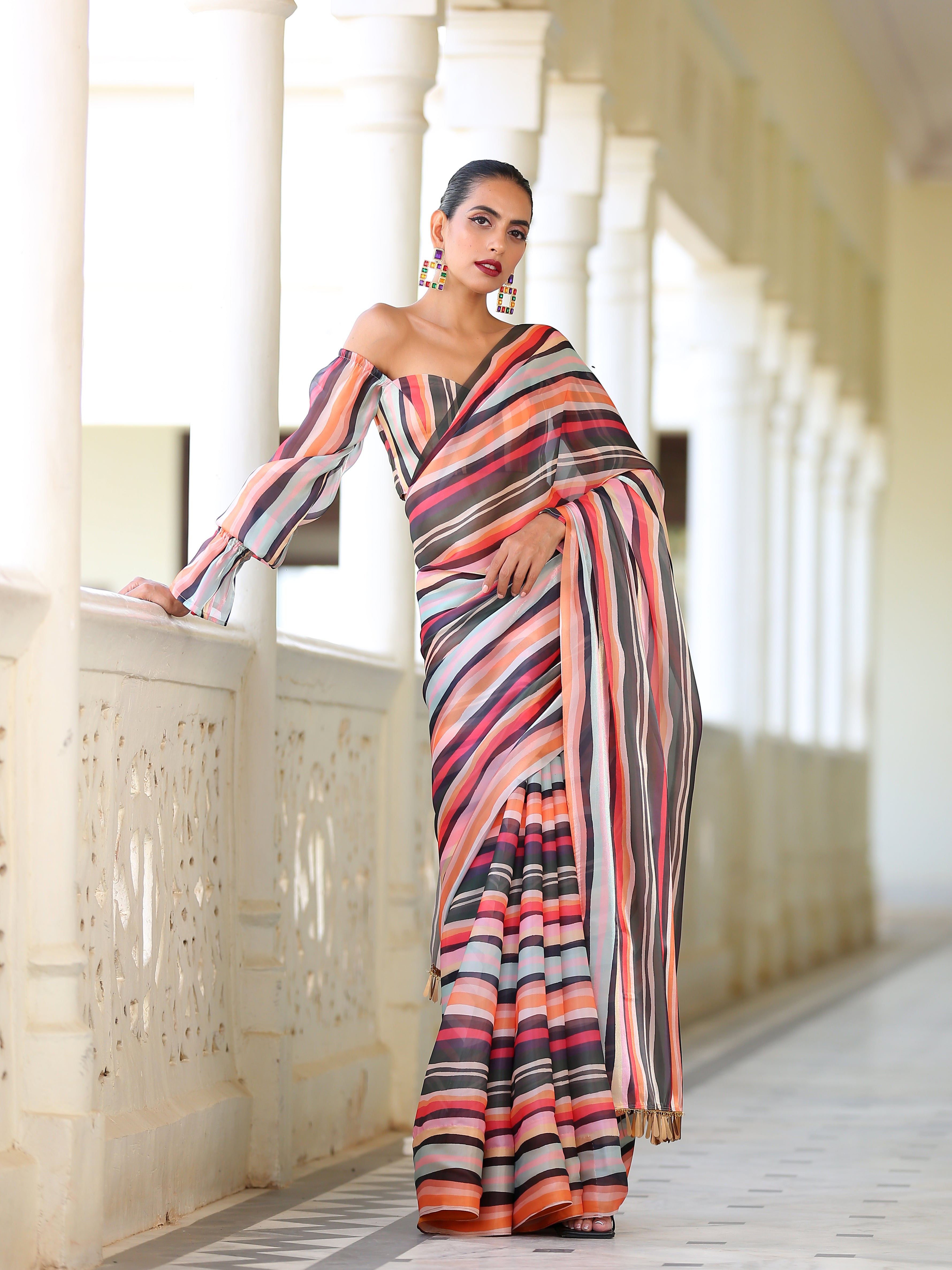 Metropolitan saree