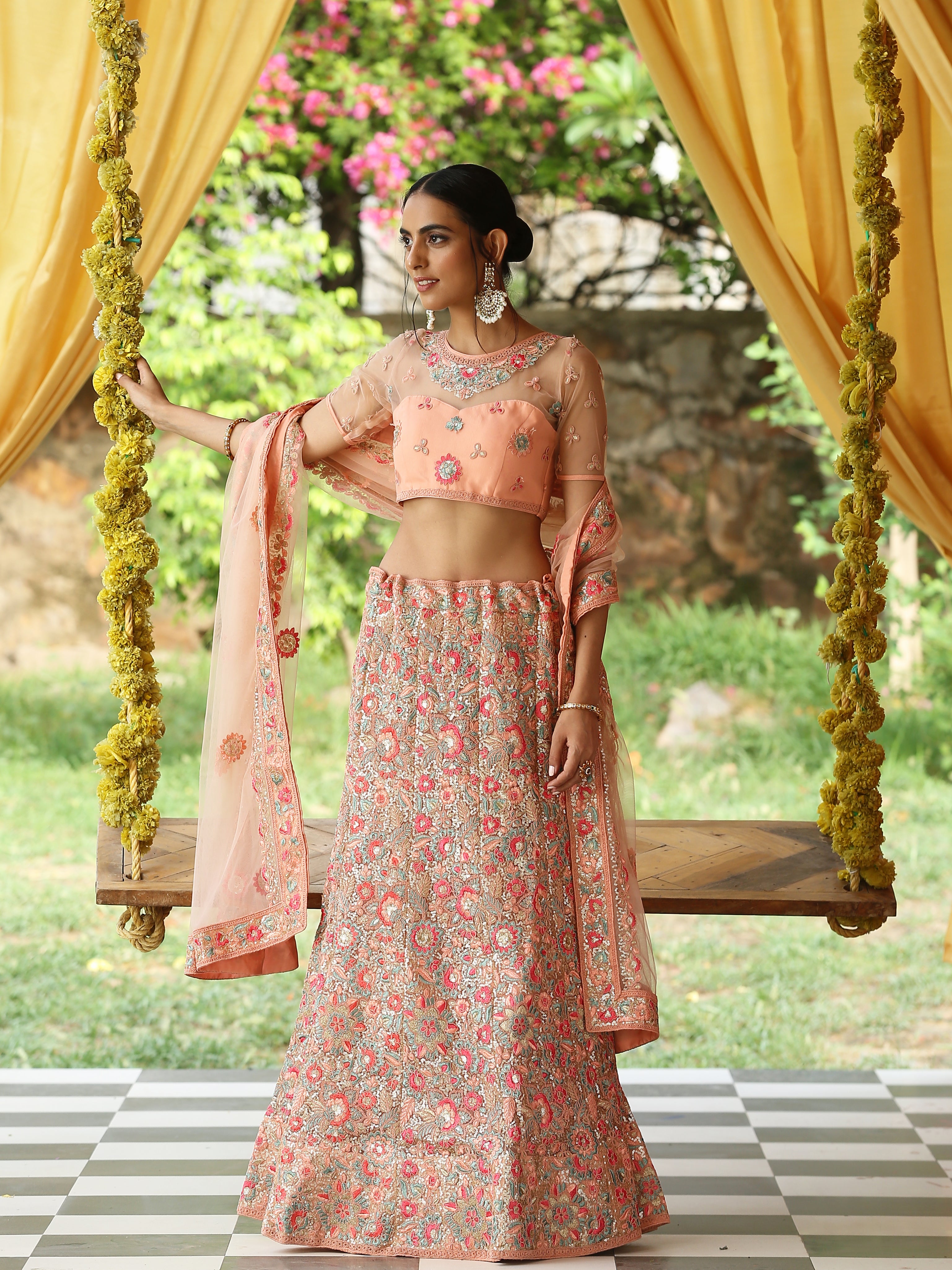 Blushing Bride Lehenga Set