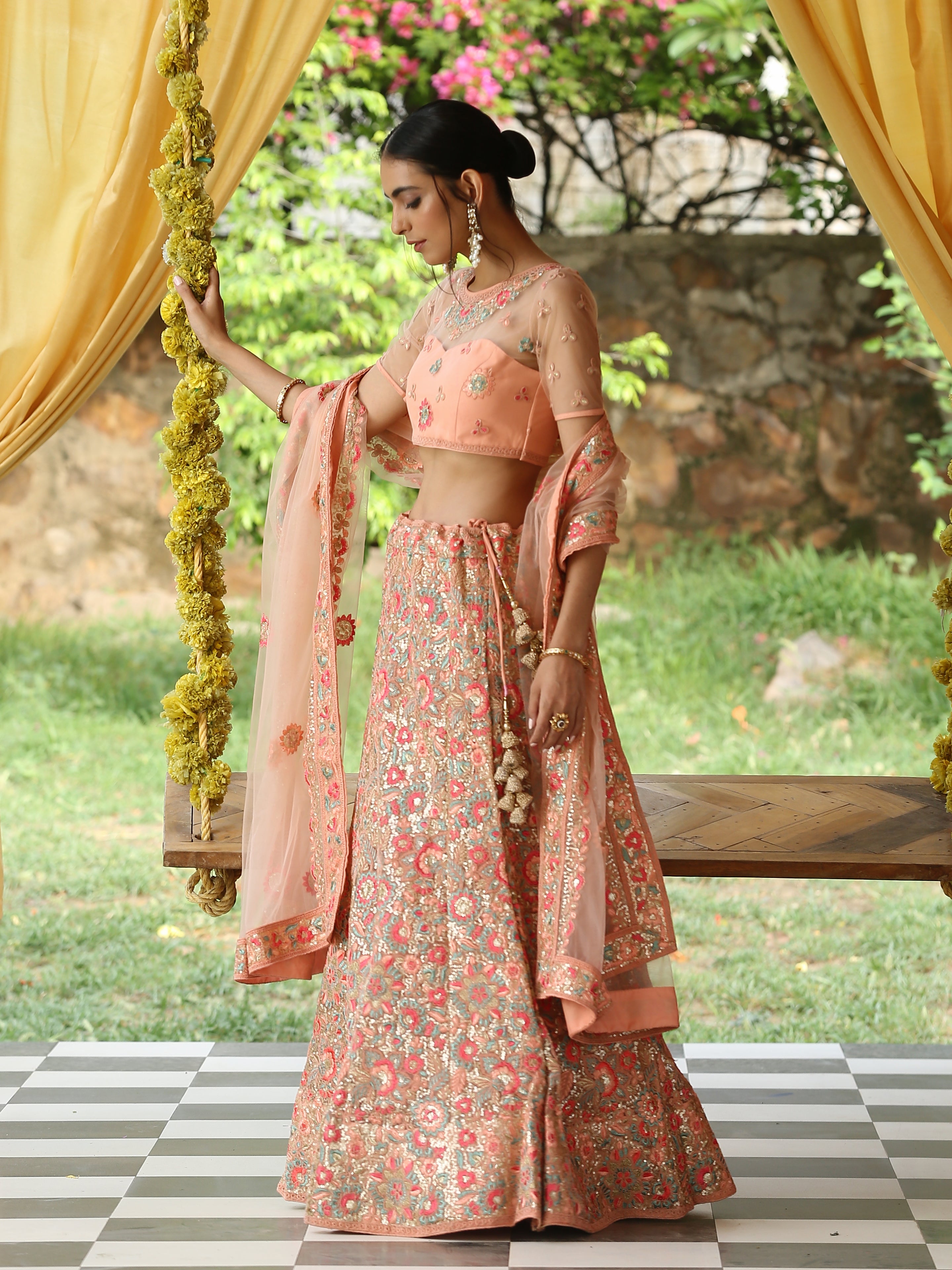 Blushing Bride Lehenga Set