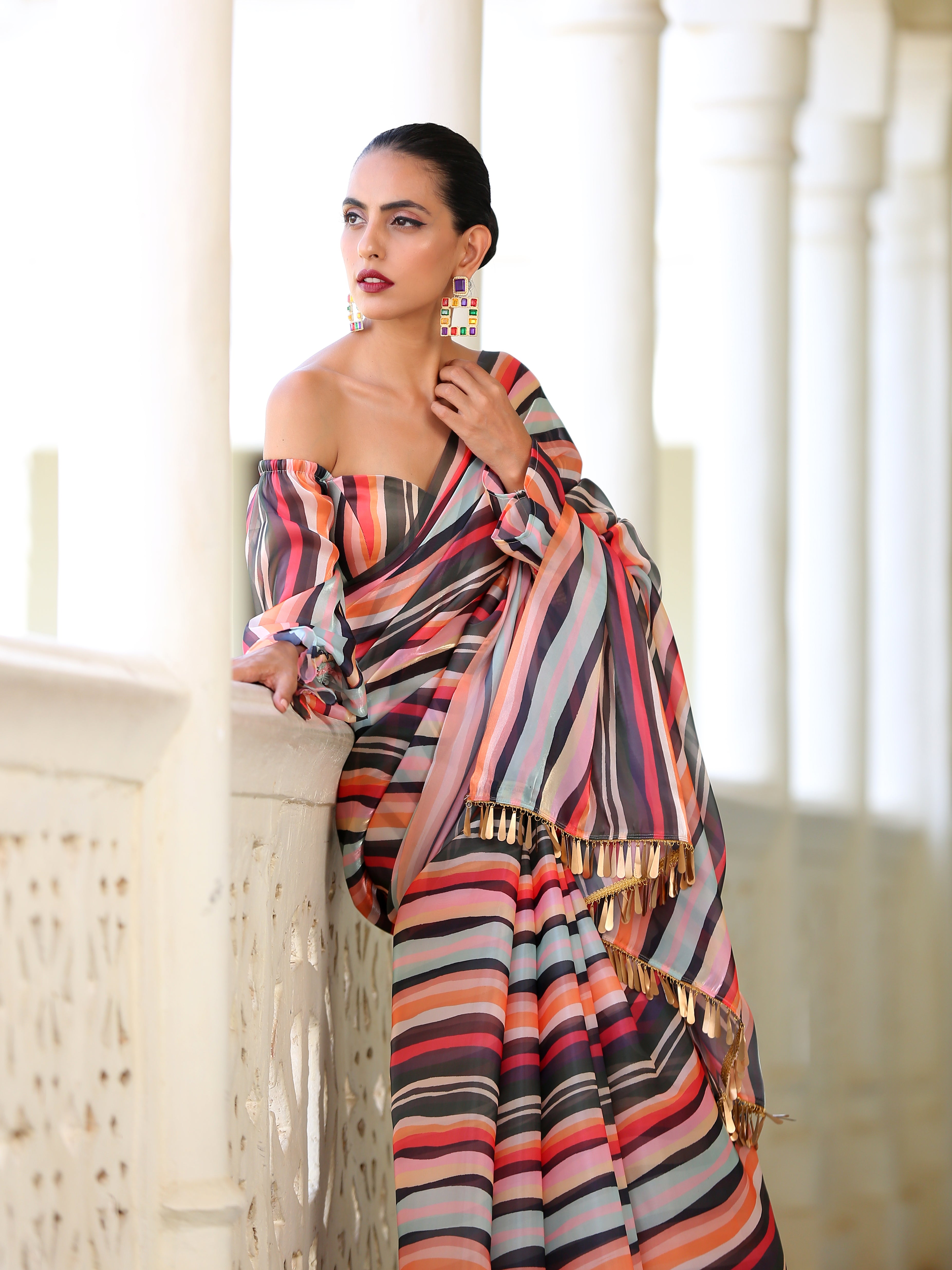 Metropolitan saree — view 7
