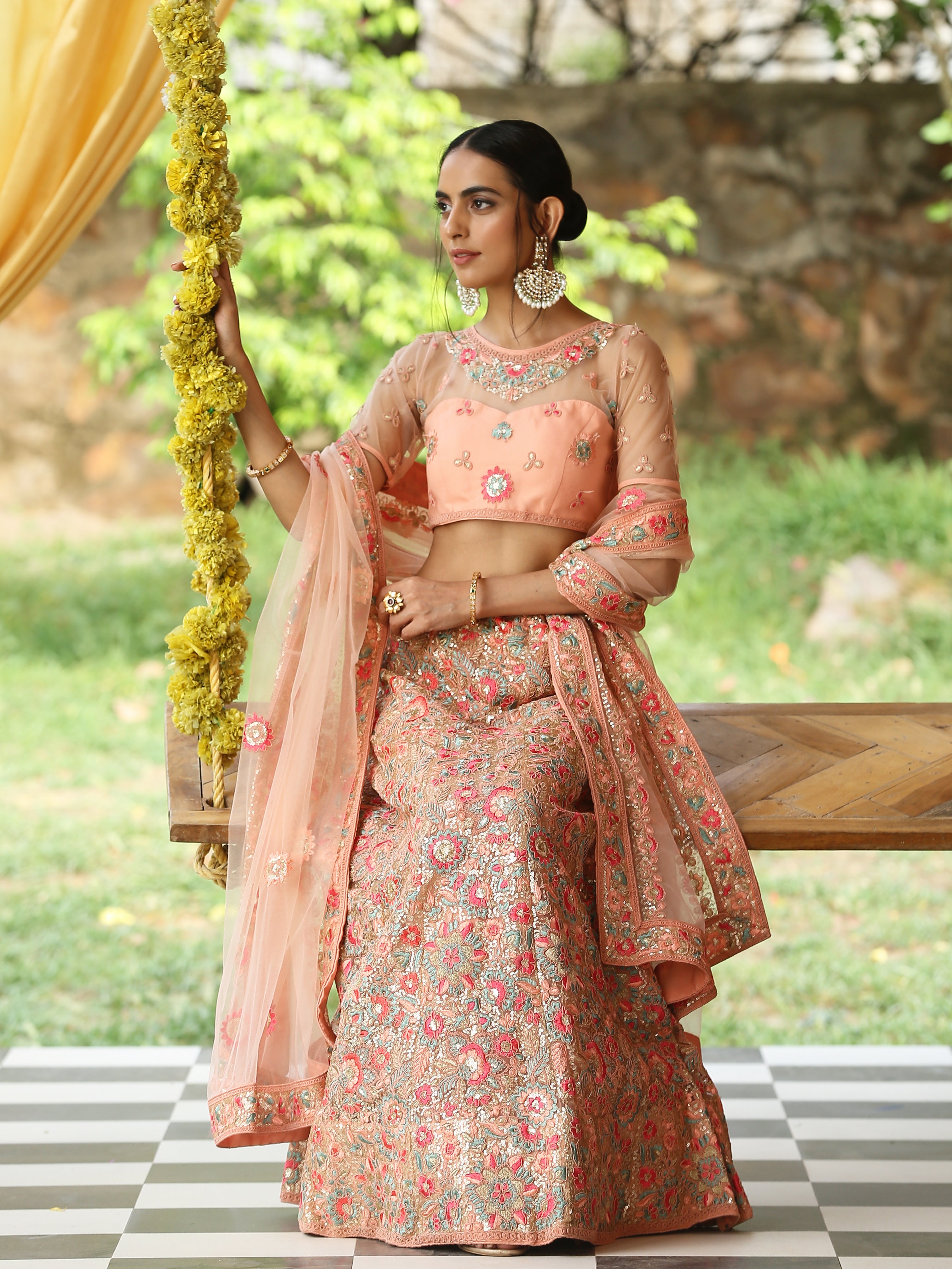Blushing Bride Lehenga Set