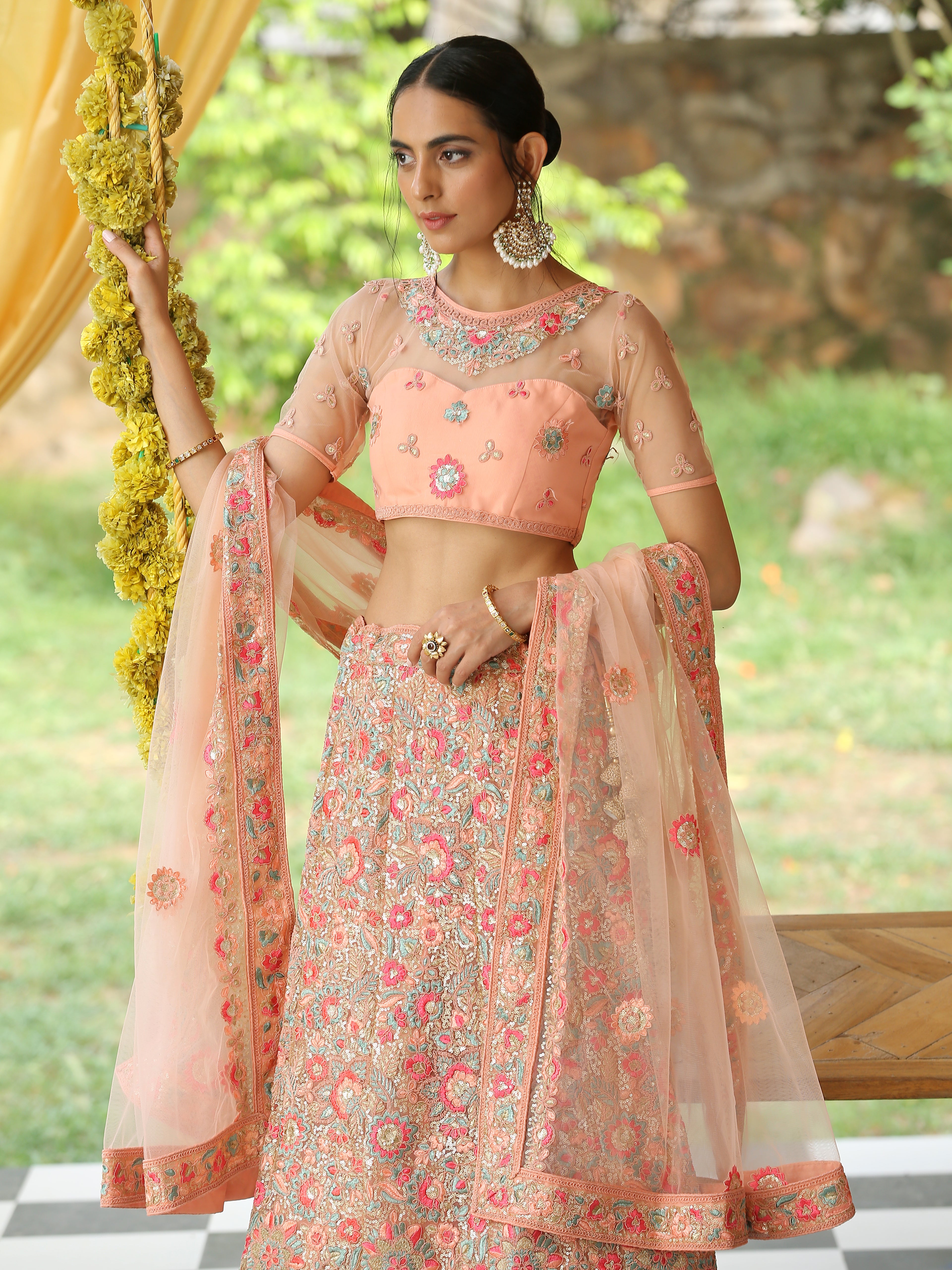 Blushing Bride Lehenga Set