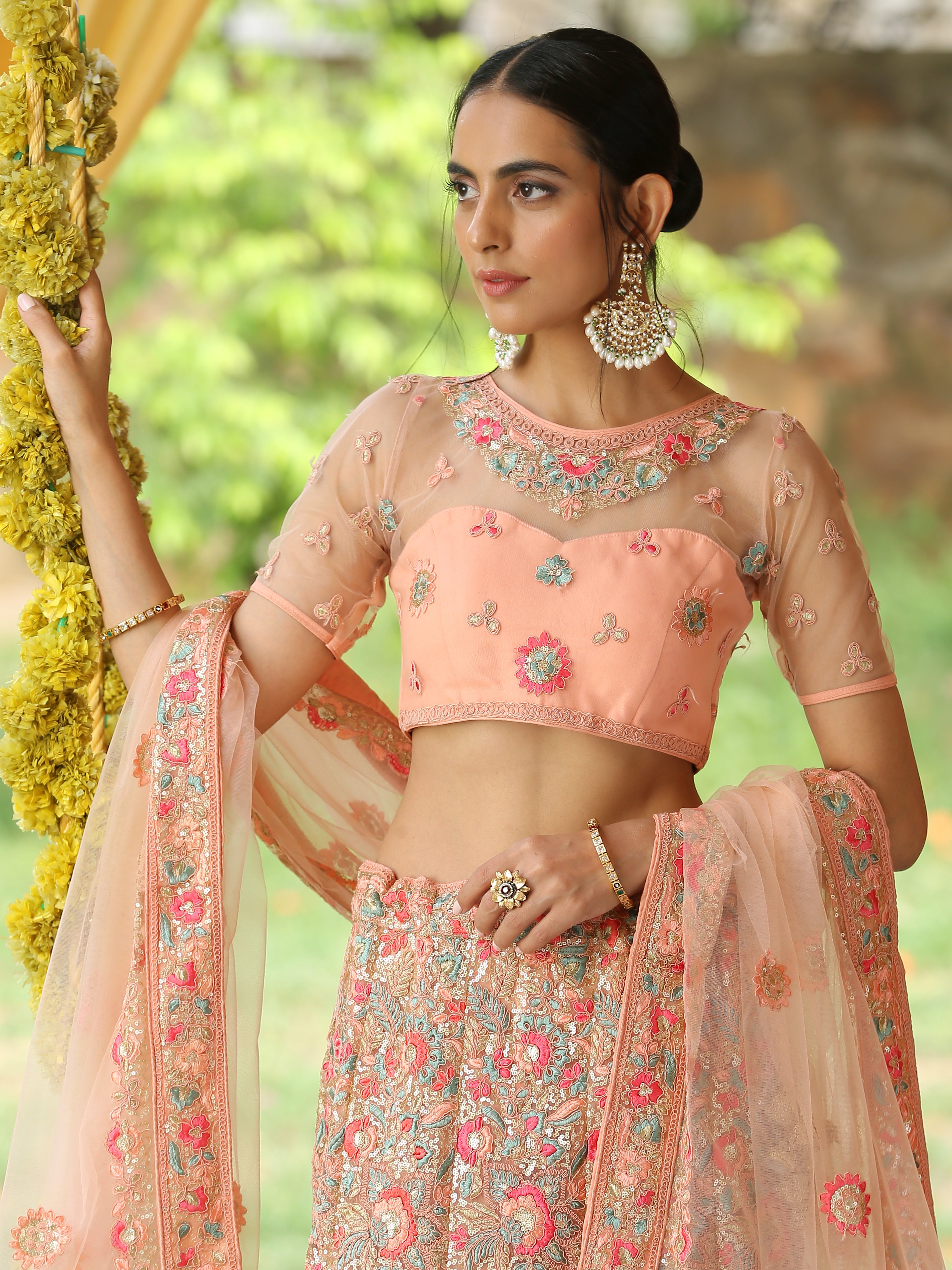 Blushing Bride Lehenga Set