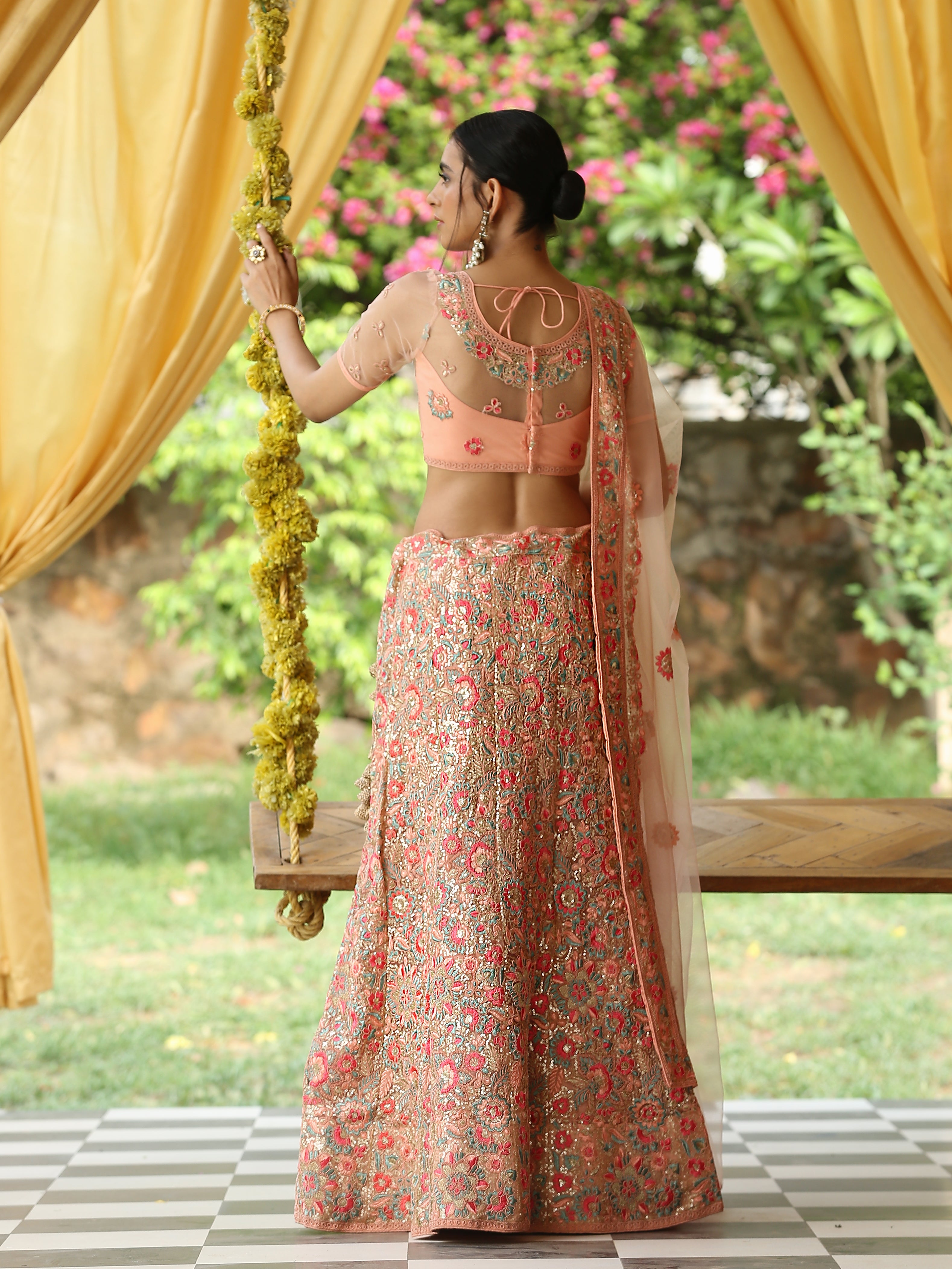 Blushing Bride Lehenga Set