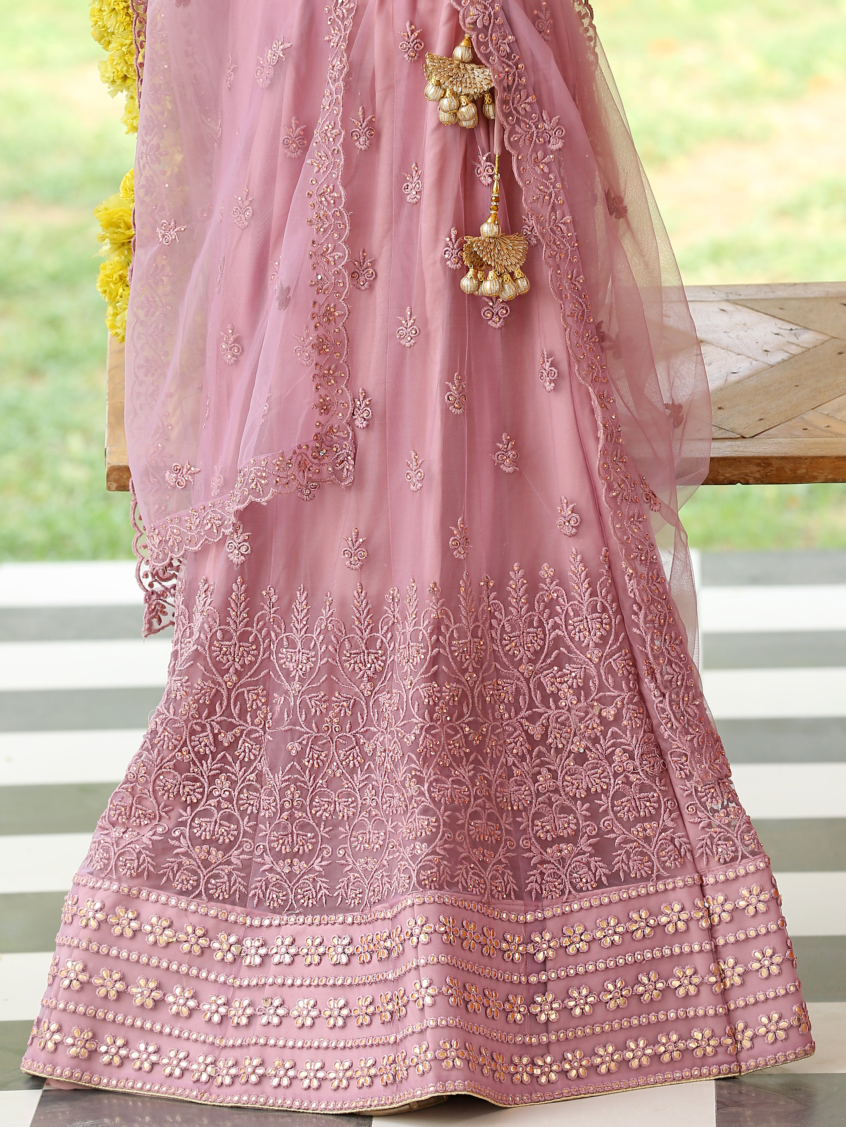 Majestic Mauve Lehenga Set
