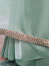 Aqua Gold Saree with Lace