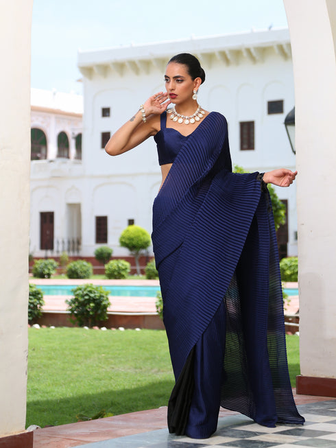 Royale Leaf Bustier Blouse