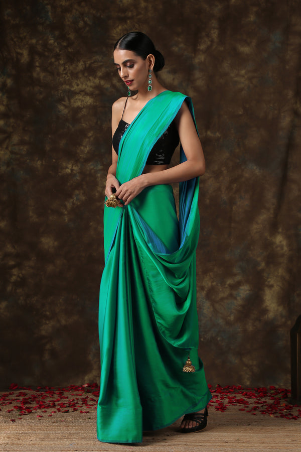 Meadows Satin Saree