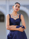 Royale Leaf Bustier Blouse
