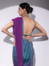 Rarity Ombre Butter Chiffon Saree with Lace & Blouse fabric