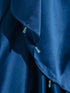 Zoya's Dream Blue Satin Saree with Beads and Embroidered Blouse Fabric
