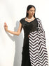 Black Sequin Cap Sleeves