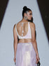 Blouse - Iridescent  Sequin Square Neck