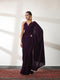 Plush Velvet Saree